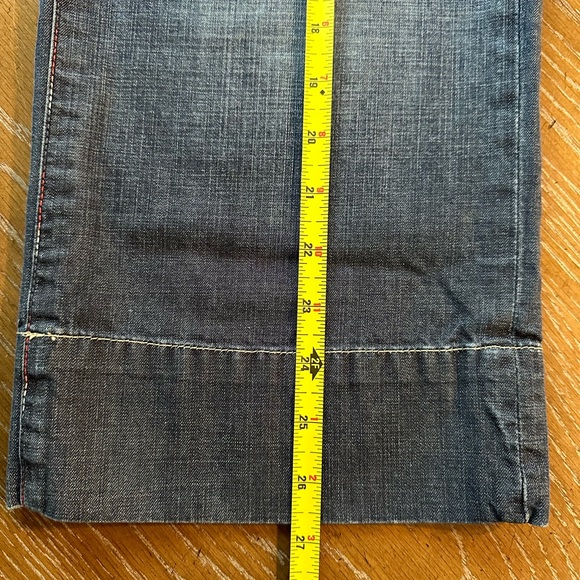 EUC Lucky Brand Dungaree Capri Jeans - Picture 4 of 5